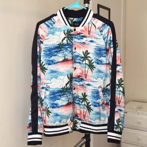 Tropical Bomber Jacket